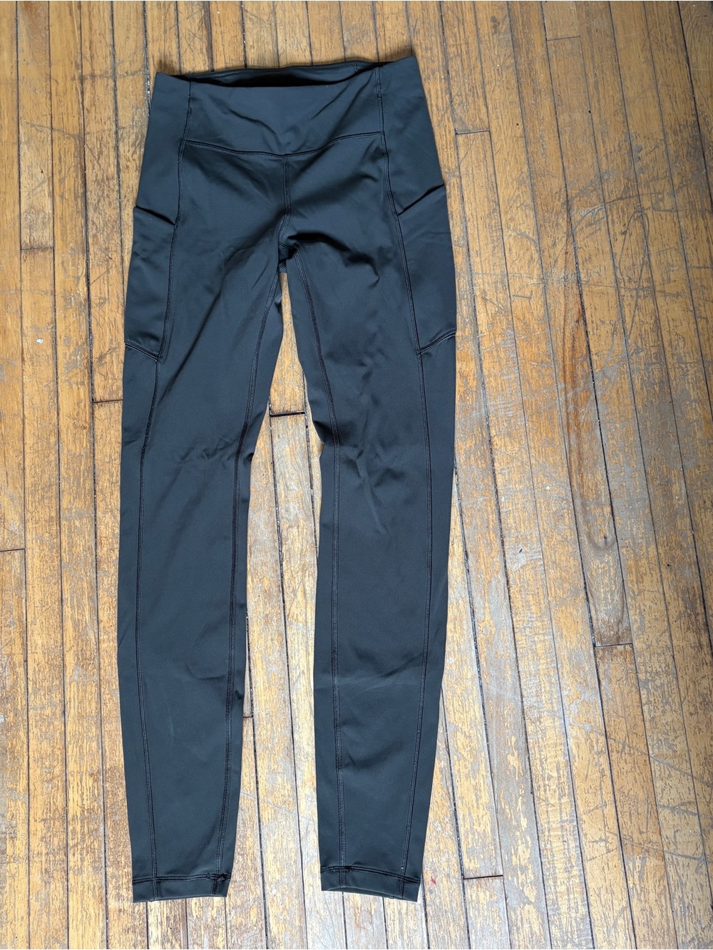 Lululemon Speed Up Tight Full-On Luxtreme Olive Active Leggings Size 4 - Picture 2 of 10